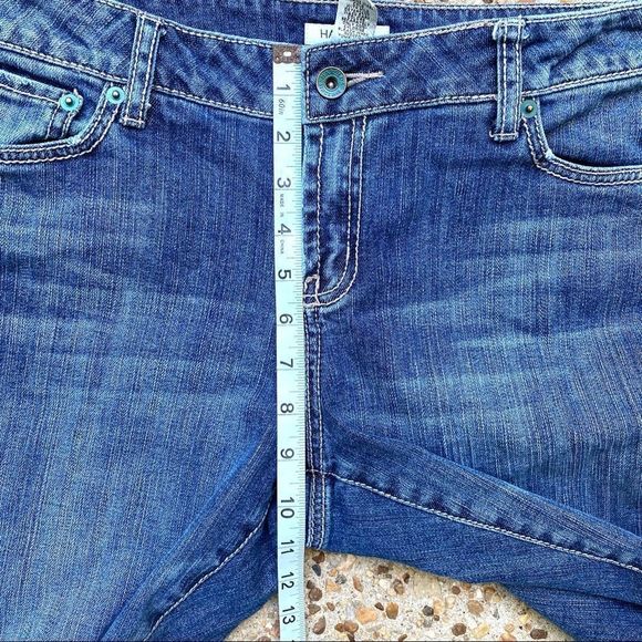 VTG Harold’s Lion Boot Cut Embroidered Jeans 10 - Picture 6 of 12